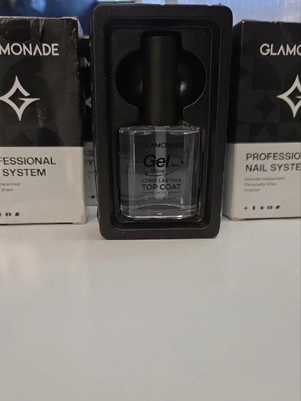 GLAMONADE Professional Nail System - Clear Gel Bottle